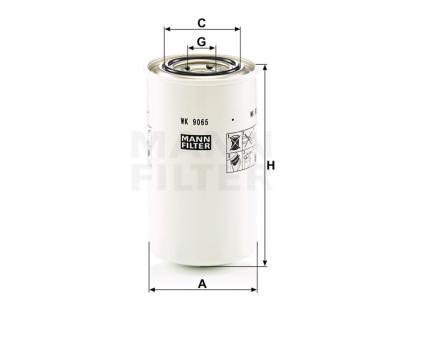Mann + Hummel Kraftstoffwechselfilter WK 9065 