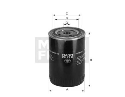 Mann + Hummel Ölfilter SpinOn W 11 106