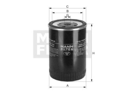 Mann + Hummel Kraftstofffilter SpinOn WK 10 019 