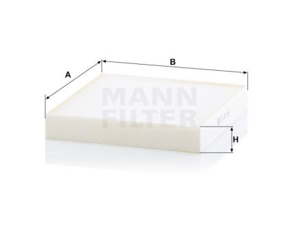 Mann + Hummel Innenraumfilterelement CU 22 028 