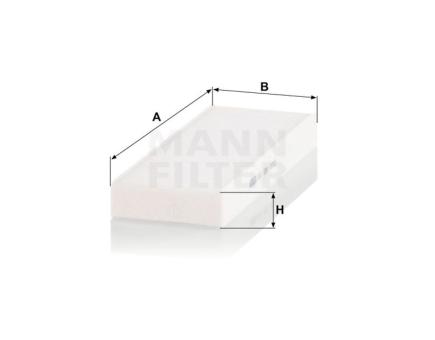 Mann + Hummel Innenraumfilterelement CU 28 010 