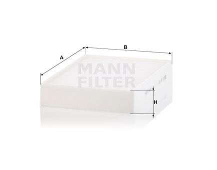 Mann + Hummel Innenraumfilterelement CU 28 016 