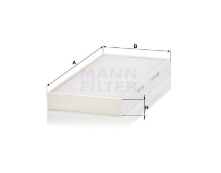 Mann + Hummel Innenraumfilterelement CU 36 003 