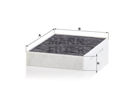 Mann + Hummel Innenraumfilterelement (Aktivkohle) CUK 28 016 
