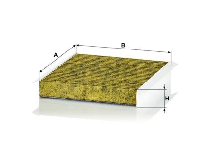 Mann + Hummel Innenraumfilterelement (FreciousPlus) FP 2040 