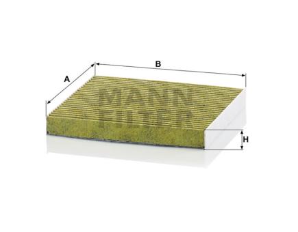 Mann + Hummel Innenraumfilterelement (FreciousPlus) FP 2043 