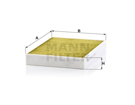 Mann + Hummel Innenraumfilterelement (FreciousPlus) FP 2847/1 
