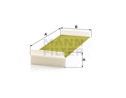 Mann + Hummel Innenraumfilterelement (FreciousPlus) FP 4795 