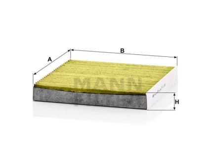 Mann + Hummel Innenraumfilterelement (FreciousPlus) FP 21 003 