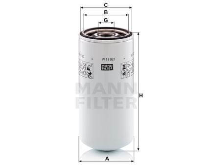 Mann + Hummel Ölfilter SpinOn W 11 023