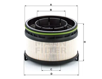 Mann + Hummel Kraftstofffilterelement (Servicekit) PU 11 001 z KIT 