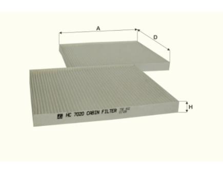 FIL Innenraumfilterelement HC7020 
