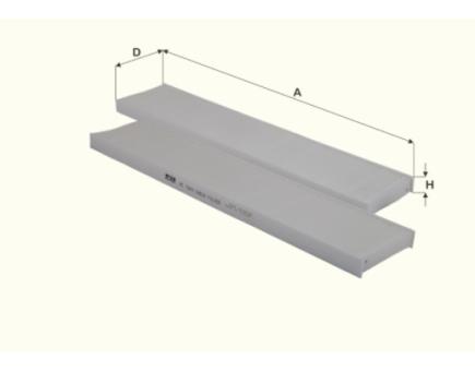 FIL Innenraumfilterelement HC7043 