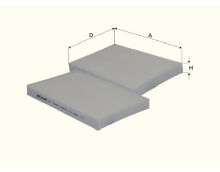 FIL Innenraumfilterelement HC7049 