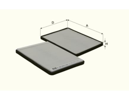 FIL Innenraumfilterelement HC7069 