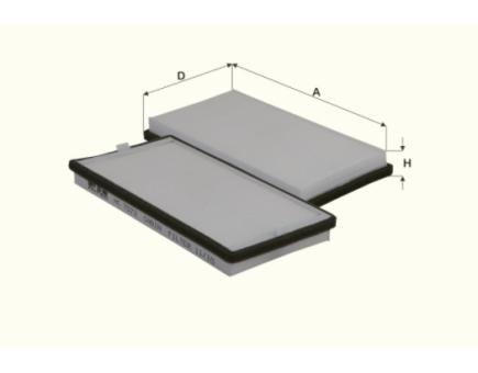 FIL Innenraumfilterelement HC7073 