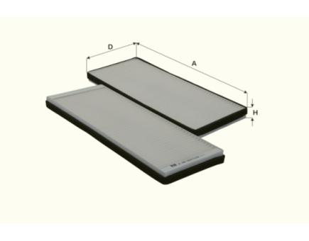 FIL Innenraumfilterelement HC7084 