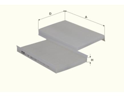 FIL Innenraumfilterelement HC7087 