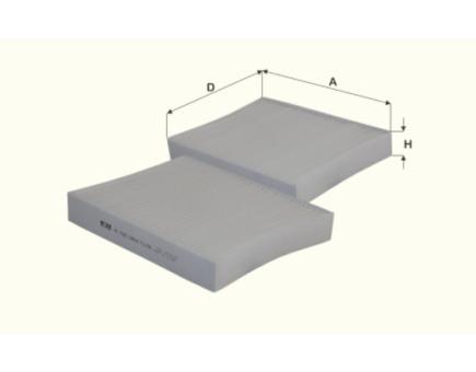 FIL Innenraumfilterelement HC7095 