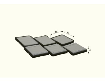 FIL Innenraumfilterelement HC7111-3 