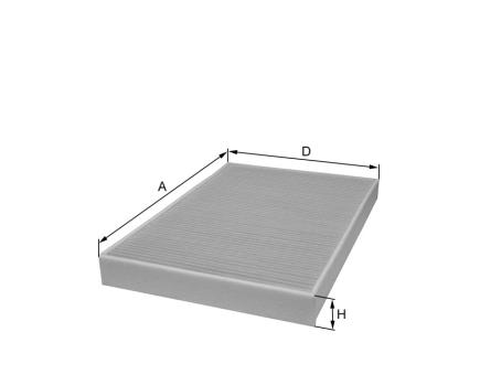 FIL Innenraumfilterelement HC7123 
