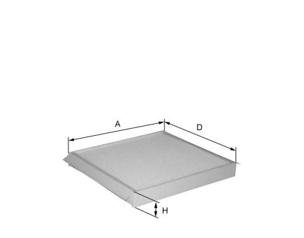 FIL Innenraumfilterelement HC7134A 
