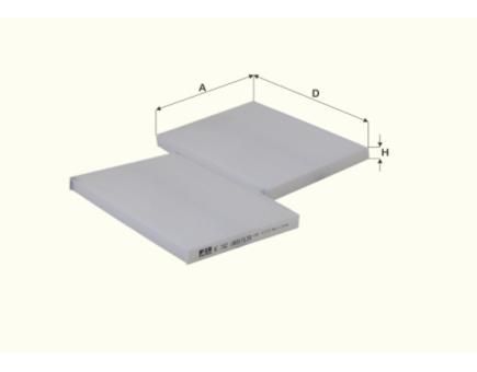 FIL Innenraumfilterelement HC7162 