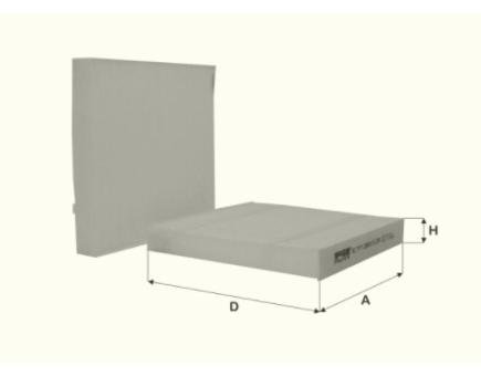 FIL Innenraumfilterelement HC7171 