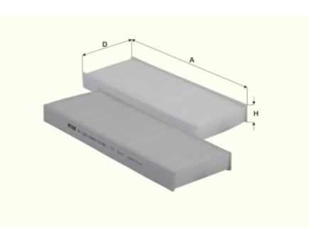 FIL Innenraumfilterelement HC7183 