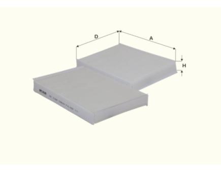FIL Innenraumfilterelement HC7184 