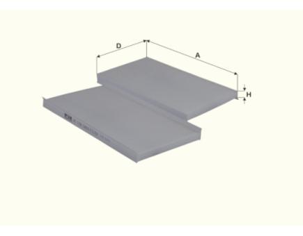 FIL Innenraumfilterelement HC7196 