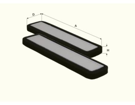 FIL Innenraumfilterelement HC7199 