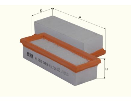 FIL Innenraumfilterelement HC7200 