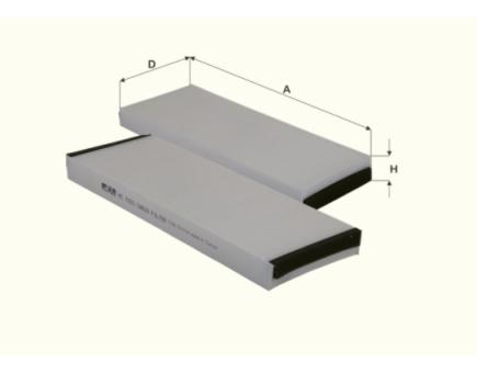 FIL Innenraumfilterelement HC7203 