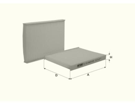 FIL Innenraumfilterelement HC7211 