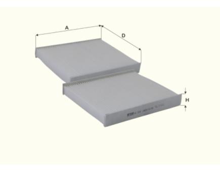 FIL Innenraumfilterelement HC7216 