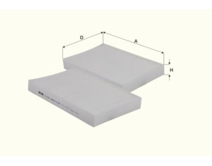 FIL Innenraumfilterelement HC7221 
