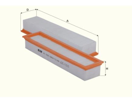 FIL Innenraumfilterelement HC7228 