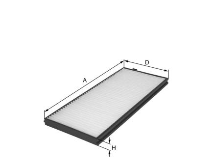 FIL Innenraumfilterelement HC7245-2 