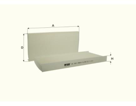 FIL Innenraumfilterelement HC7251 