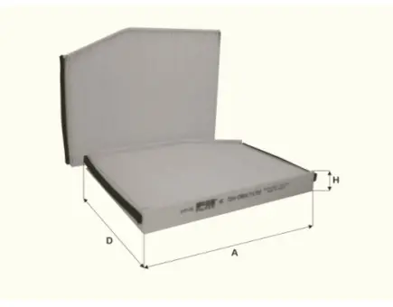 FIL Innenraumfilterelement HC7254 