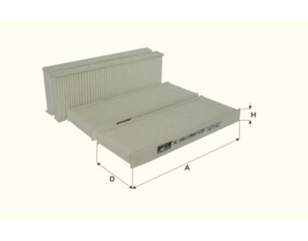 FIL Innenraumfilterelement HC7256-2 