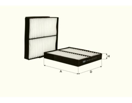 FIL Innenraumfilterelement HC7265 