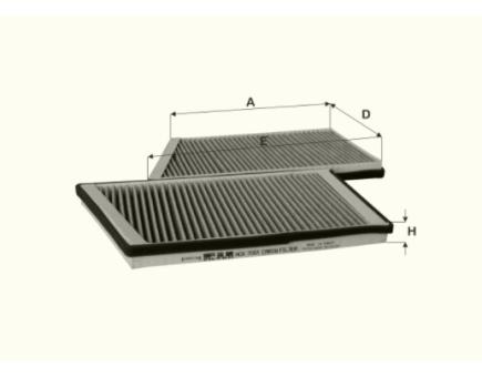 FIL Innenraumfilterelement HCK7051 
