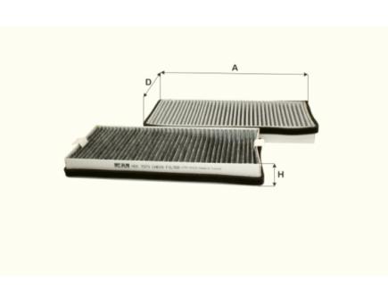 FIL Innenraumfilterelement HCK7073 