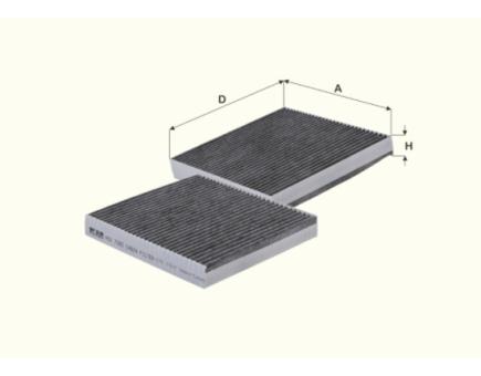 FIL Innenraumfilterelement HCK7082 
