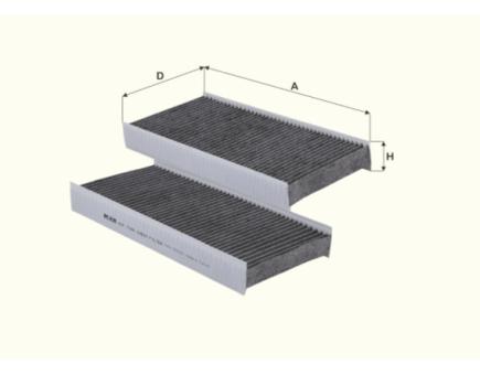 FIL Innenraumfilterelement HCK7166 