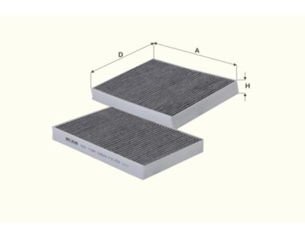 FIL Innenraumfilterelement HCK7184 