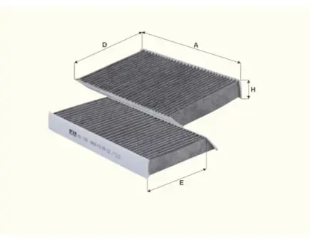 FIL Innenraumfilterelement HCK7192 