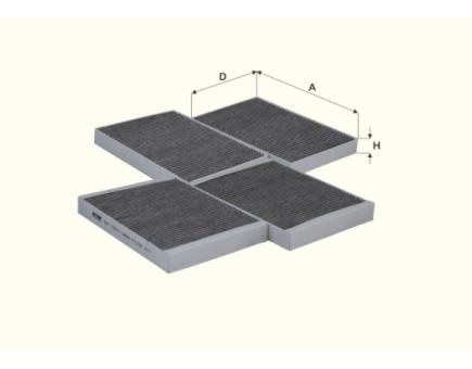 FIL Innenraumfilterelement HCK7193-2 